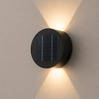 Solcellsvägglampor med rörelsesensor och 360° rotation – 2-pack