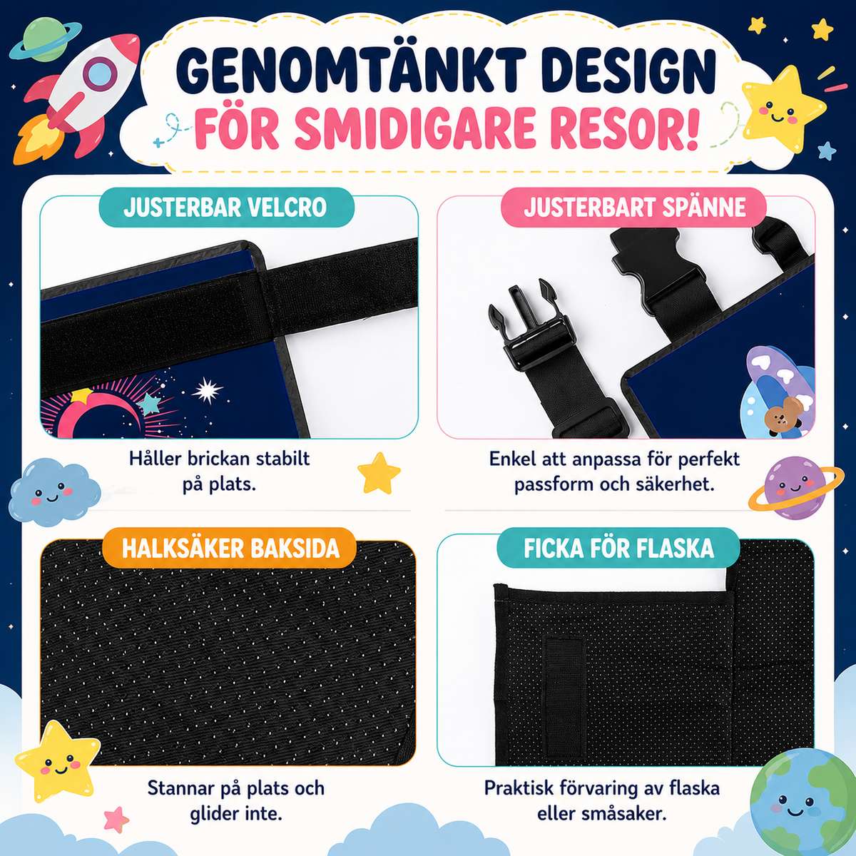 Resobo Flygsäng för Barn