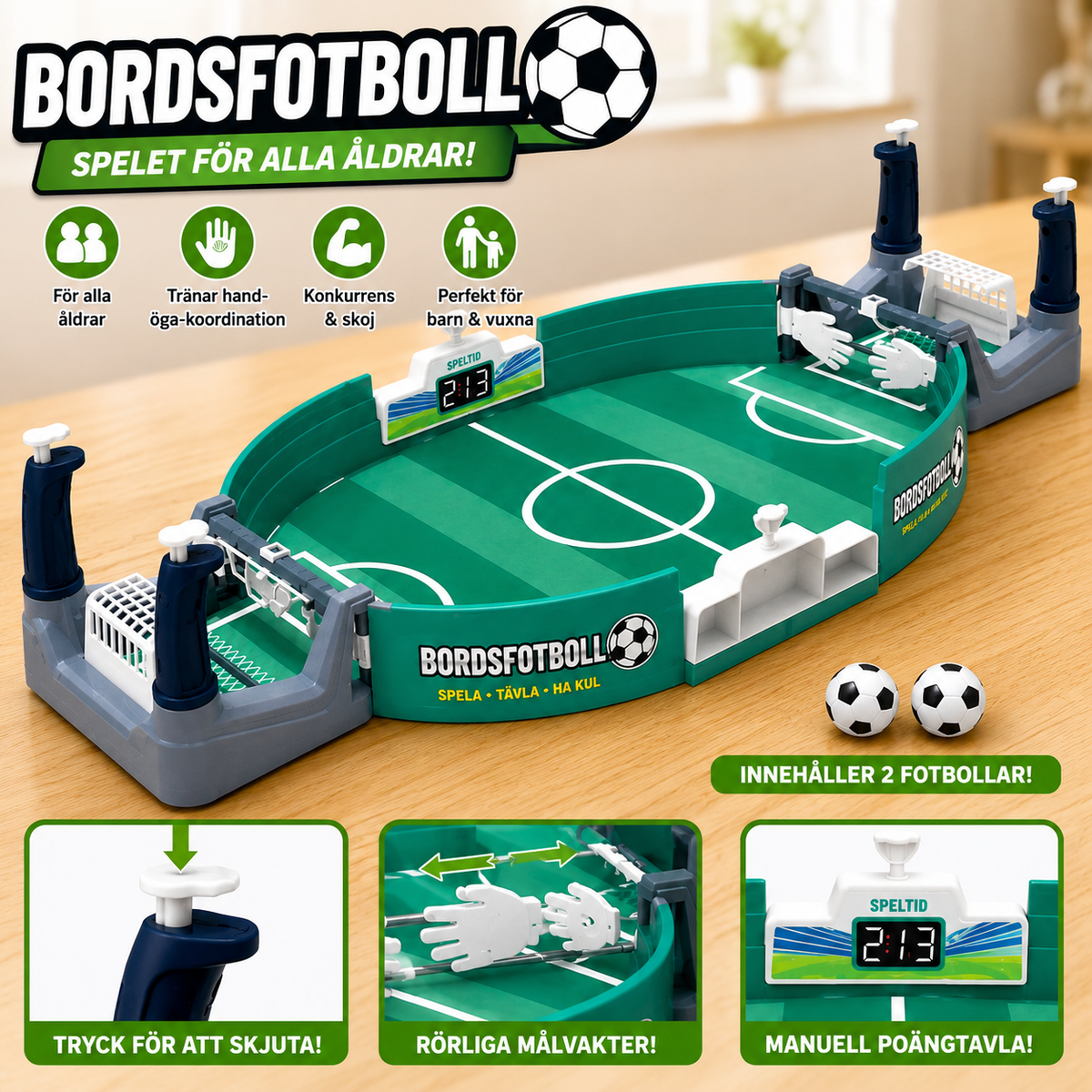 Bordsfotbollsspel