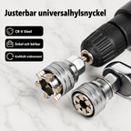 Justerbar universalhylsnyckel