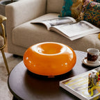 Donutformad LED-bordslampa med touchfunktion – dekorativ stämningsbelysning