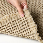 Mjuk absorberande badrumsmatta med halkfri undersida – 46 × 77 cm