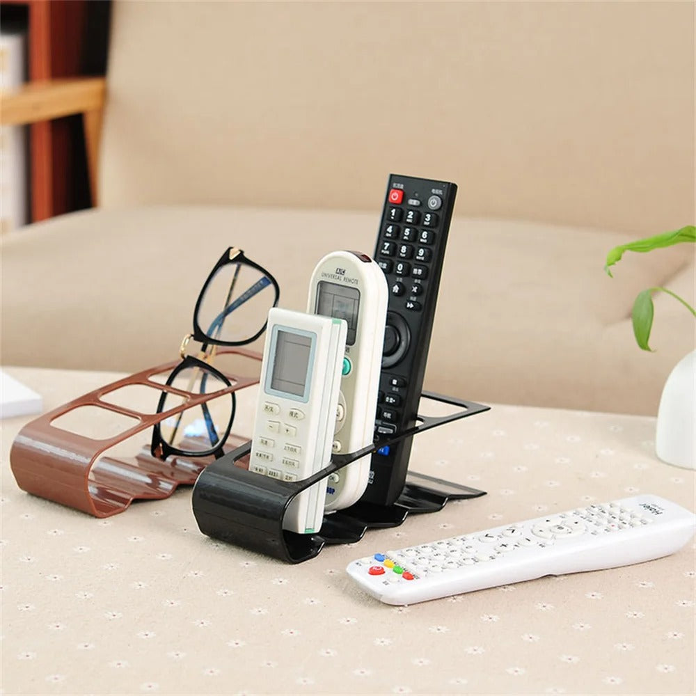 Fjärrkontrollhållare för fjärrkontroller och glasögon