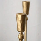 5-armad ljusstake i guldfinish – dekorativ kandelaber i vintage-design