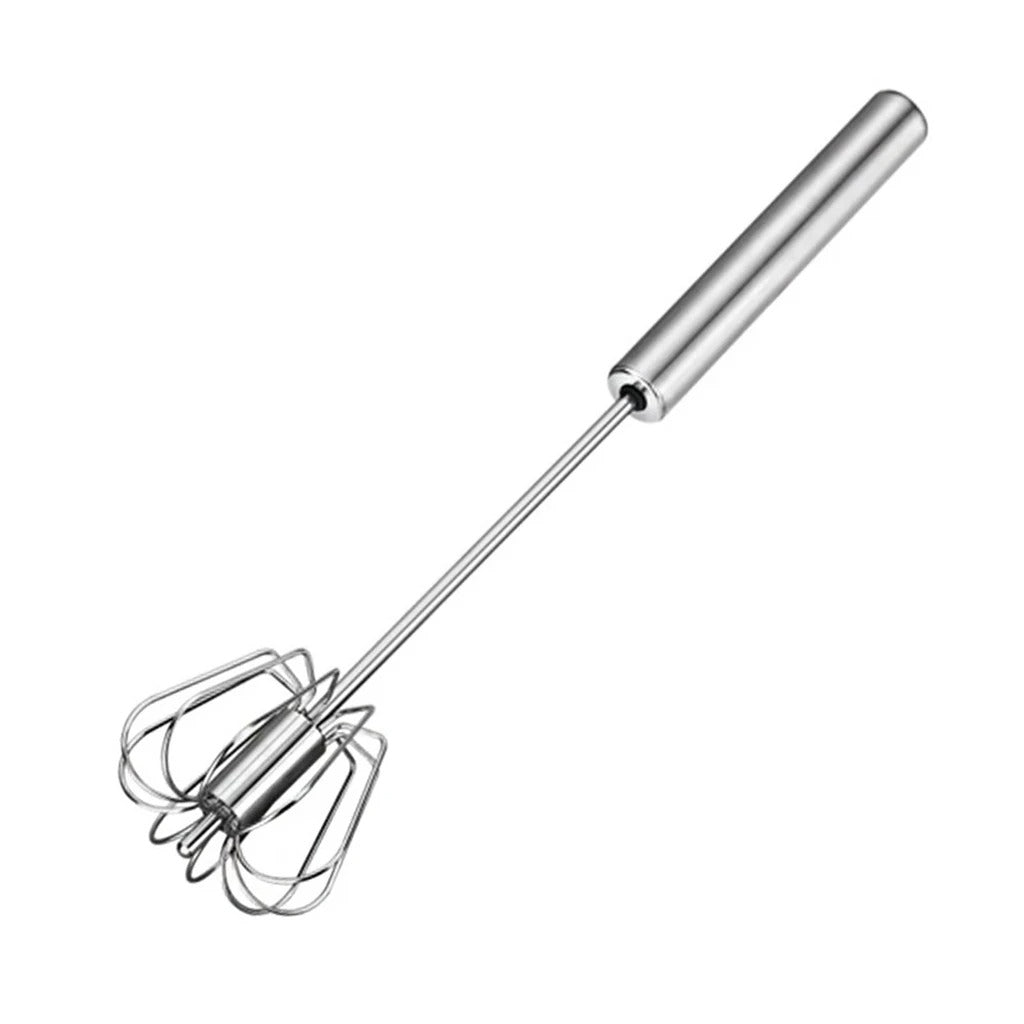 Självroterande handvisp med metallhandtag