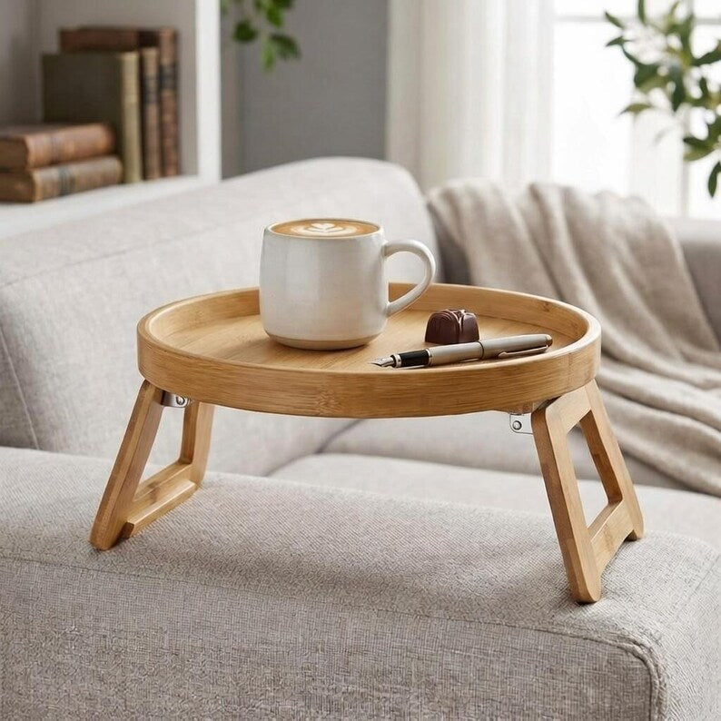 Soffbricka för armstöd – praktiskt minibord för soffa